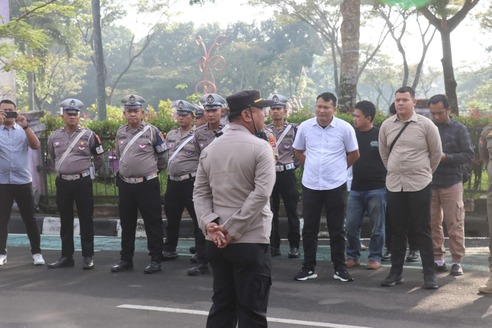 apel polresta tangerang